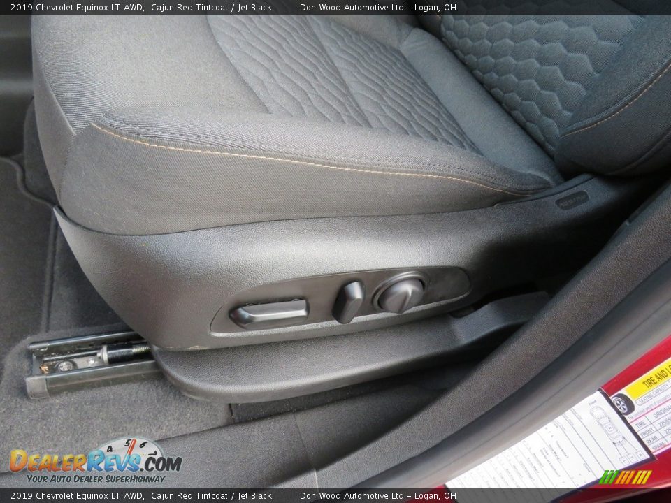 2019 Chevrolet Equinox LT AWD Cajun Red Tintcoat / Jet Black Photo #23