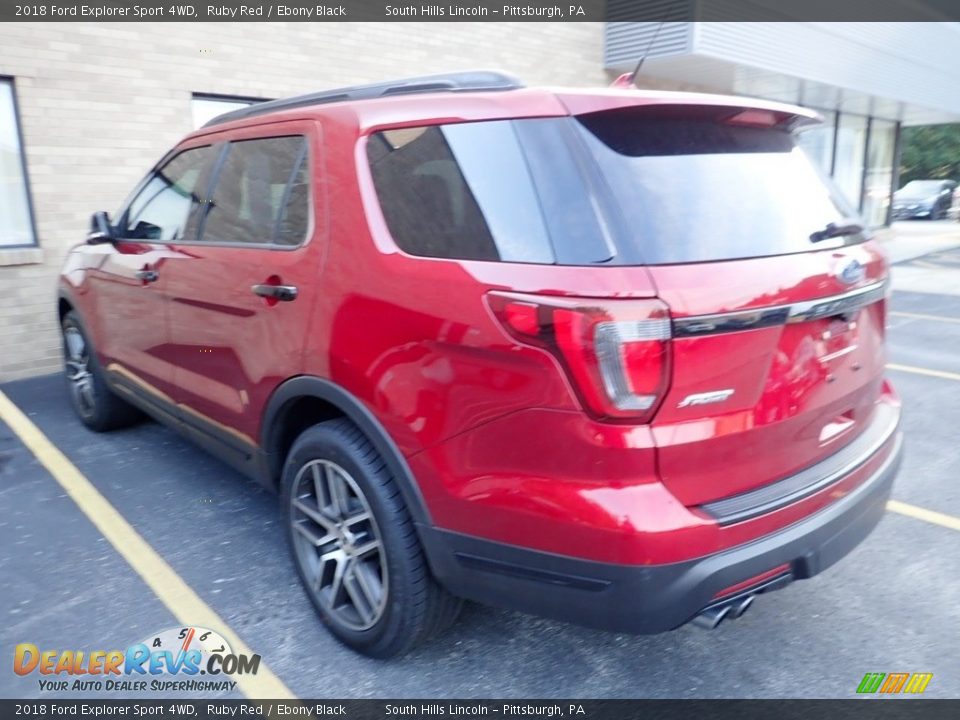 Ruby Red 2018 Ford Explorer Sport 4WD Photo #2