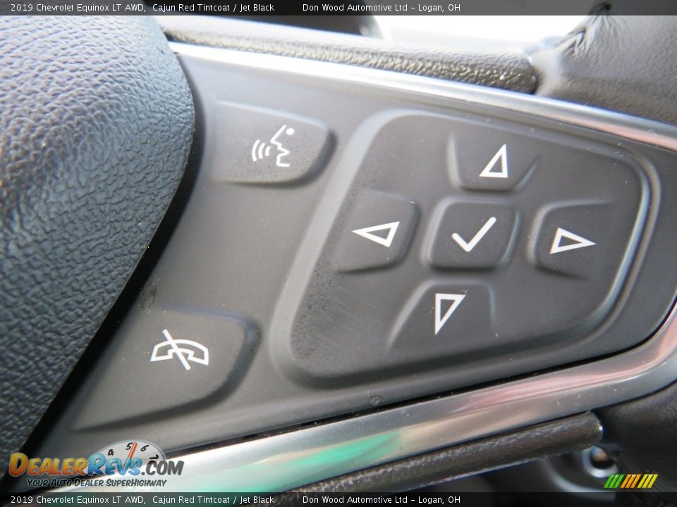 2019 Chevrolet Equinox LT AWD Cajun Red Tintcoat / Jet Black Photo #28