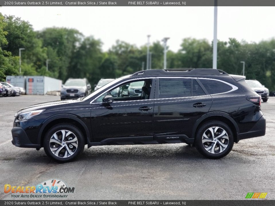 Crystal Black Silica 2020 Subaru Outback 2.5i Limited Photo #4