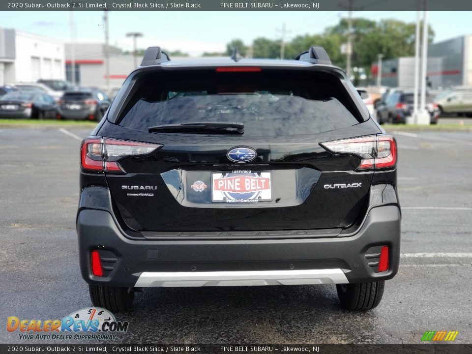 2020 Subaru Outback 2.5i Limited Crystal Black Silica / Slate Black Photo #7