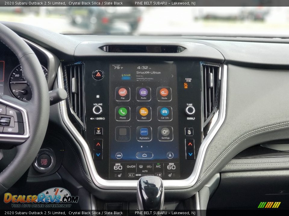 Controls of 2020 Subaru Outback 2.5i Limited Photo #10