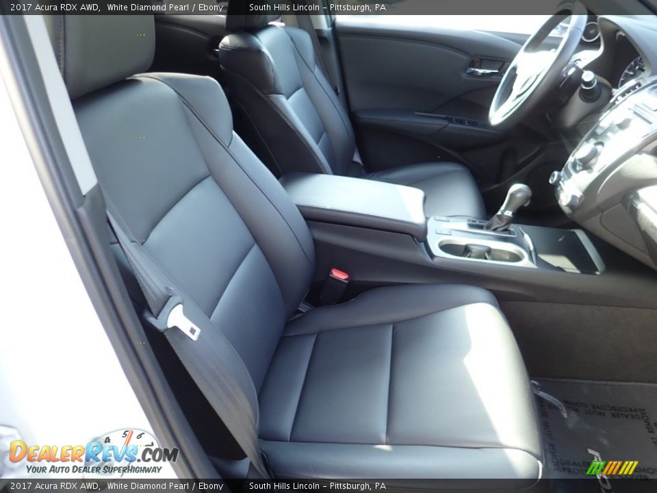 2017 Acura RDX AWD White Diamond Pearl / Ebony Photo #11