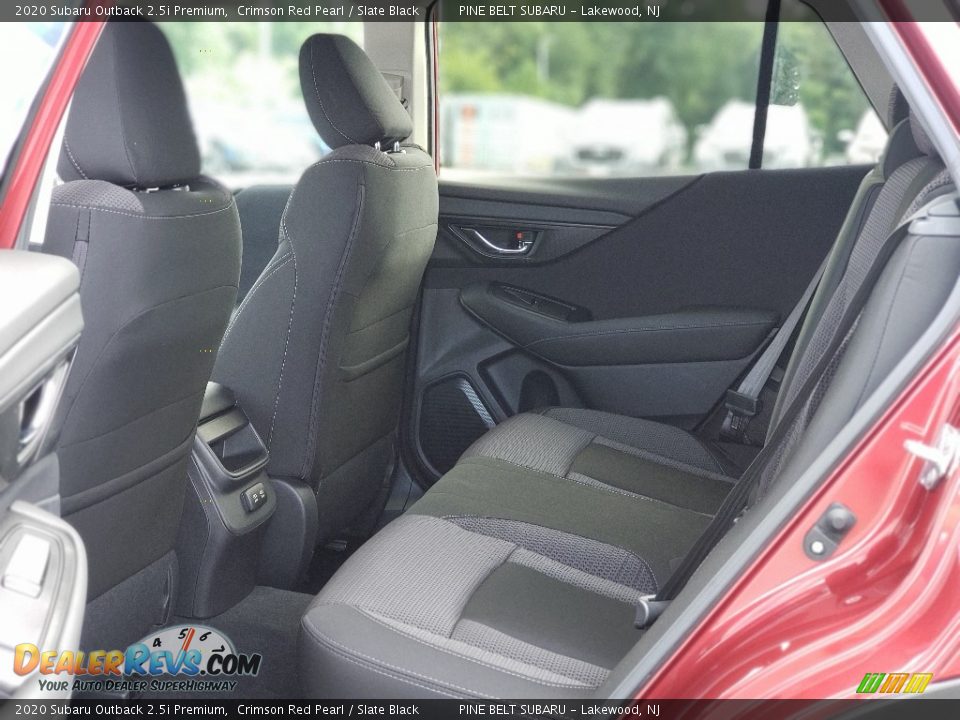 2020 Subaru Outback 2.5i Premium Crimson Red Pearl / Slate Black Photo #9