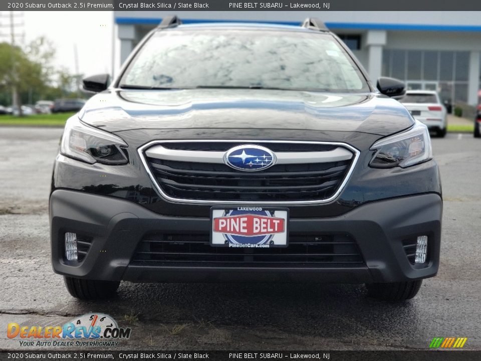 2020 Subaru Outback 2.5i Premium Crystal Black Silica / Slate Black Photo #3