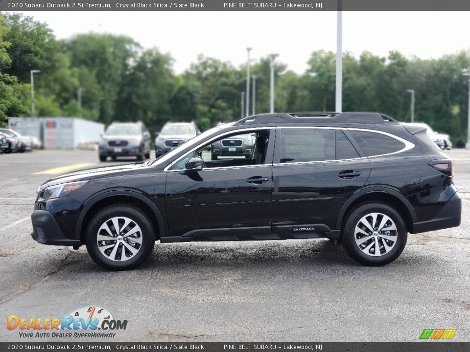 2020 Subaru Outback 2.5i Premium Crystal Black Silica / Slate Black Photo #4