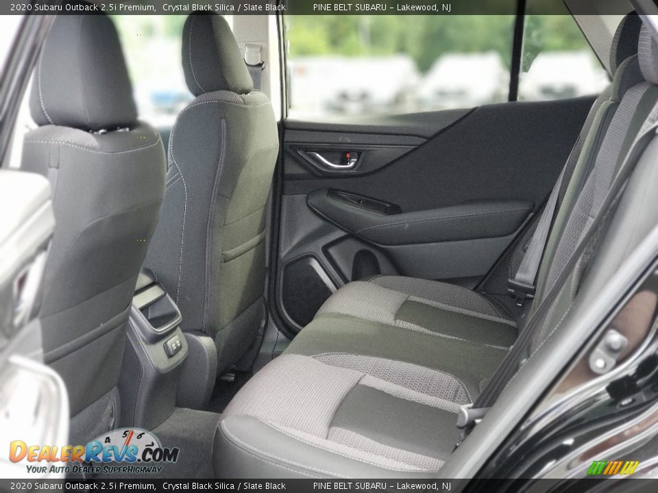 2020 Subaru Outback 2.5i Premium Crystal Black Silica / Slate Black Photo #9