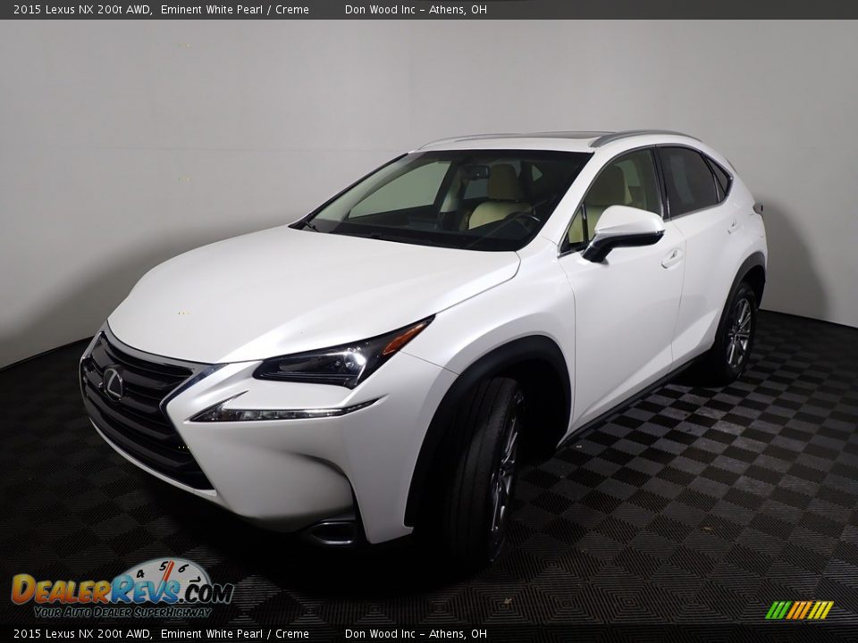 2015 Lexus NX 200t AWD Eminent White Pearl / Creme Photo #3