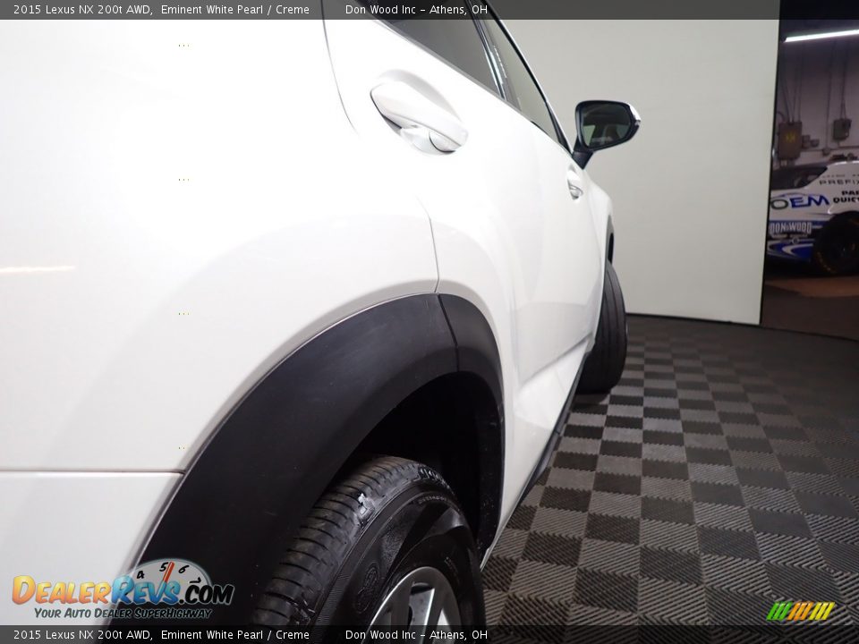 2015 Lexus NX 200t AWD Eminent White Pearl / Creme Photo #5