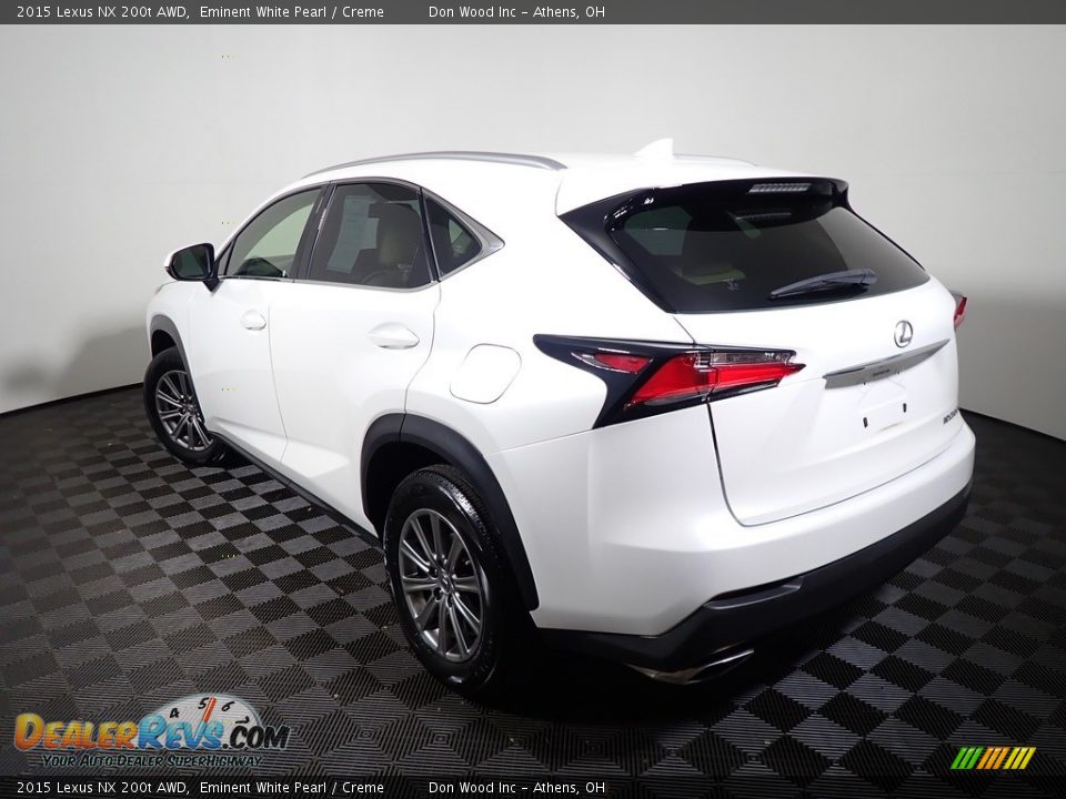 2015 Lexus NX 200t AWD Eminent White Pearl / Creme Photo #8