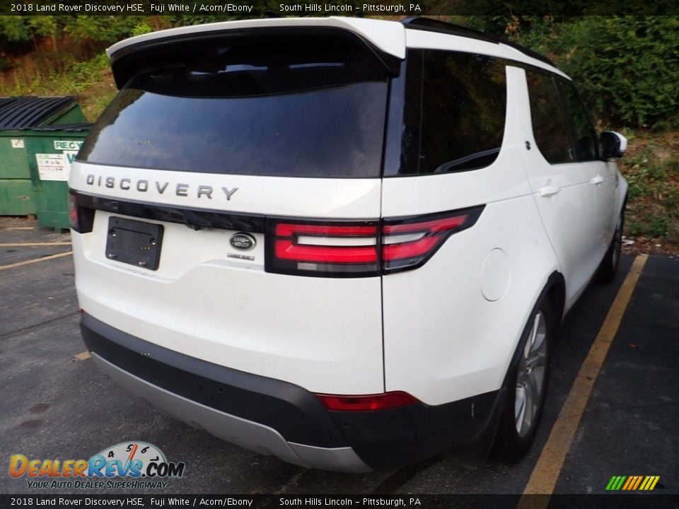 2018 Land Rover Discovery HSE Fuji White / Acorn/Ebony Photo #4