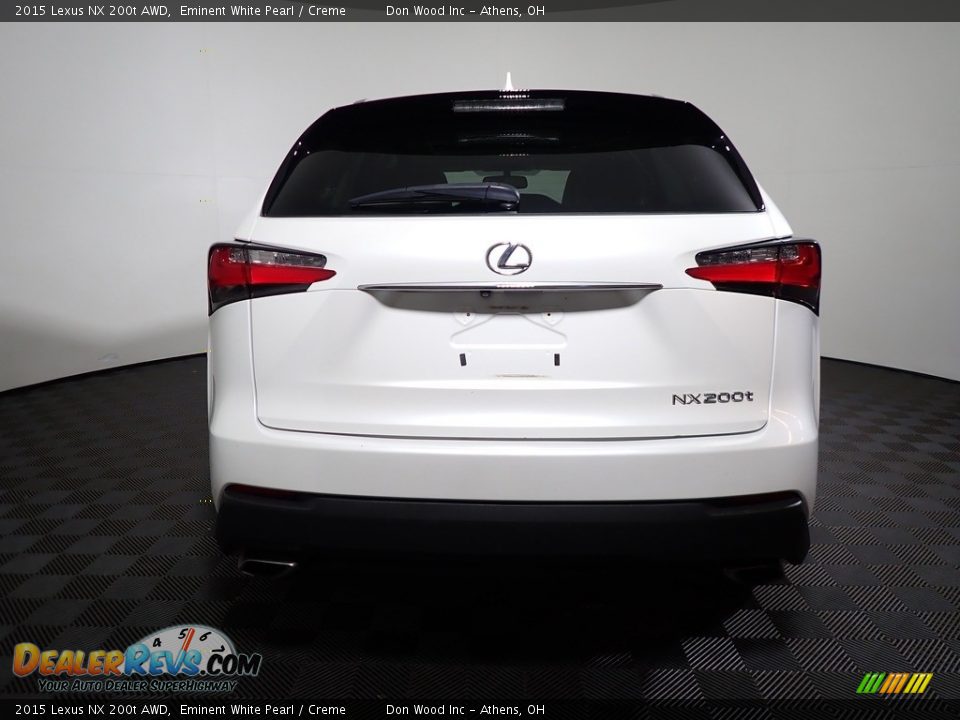 2015 Lexus NX 200t AWD Eminent White Pearl / Creme Photo #9