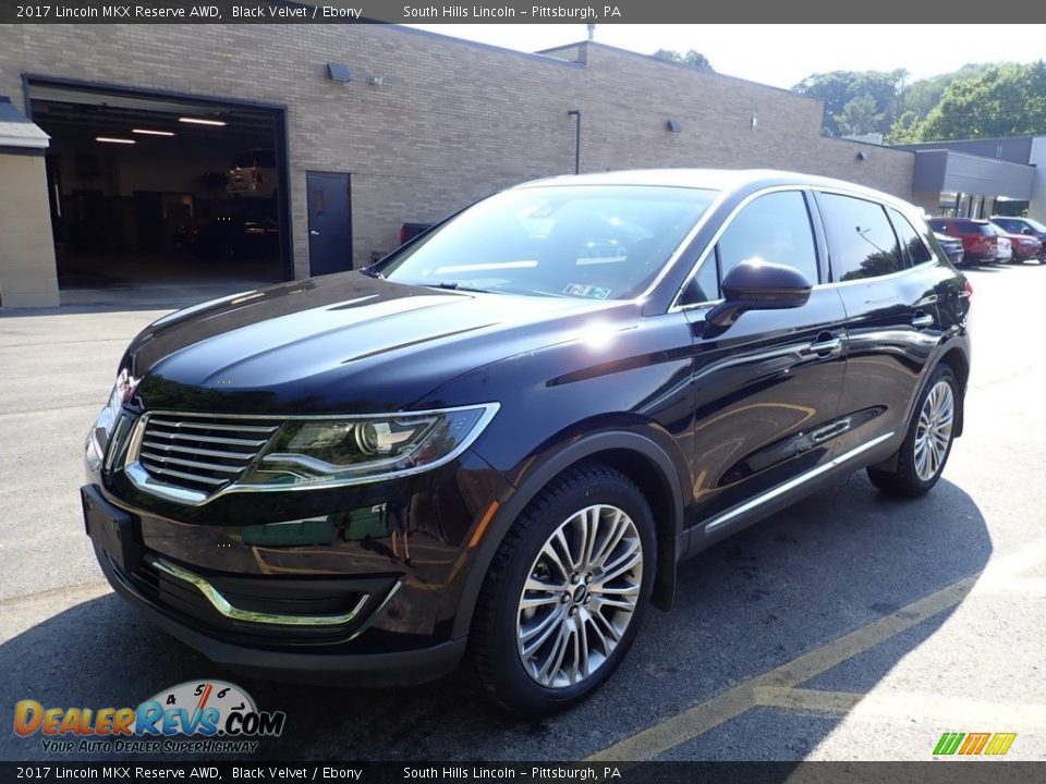 2017 Lincoln MKX Reserve AWD Black Velvet / Ebony Photo #1