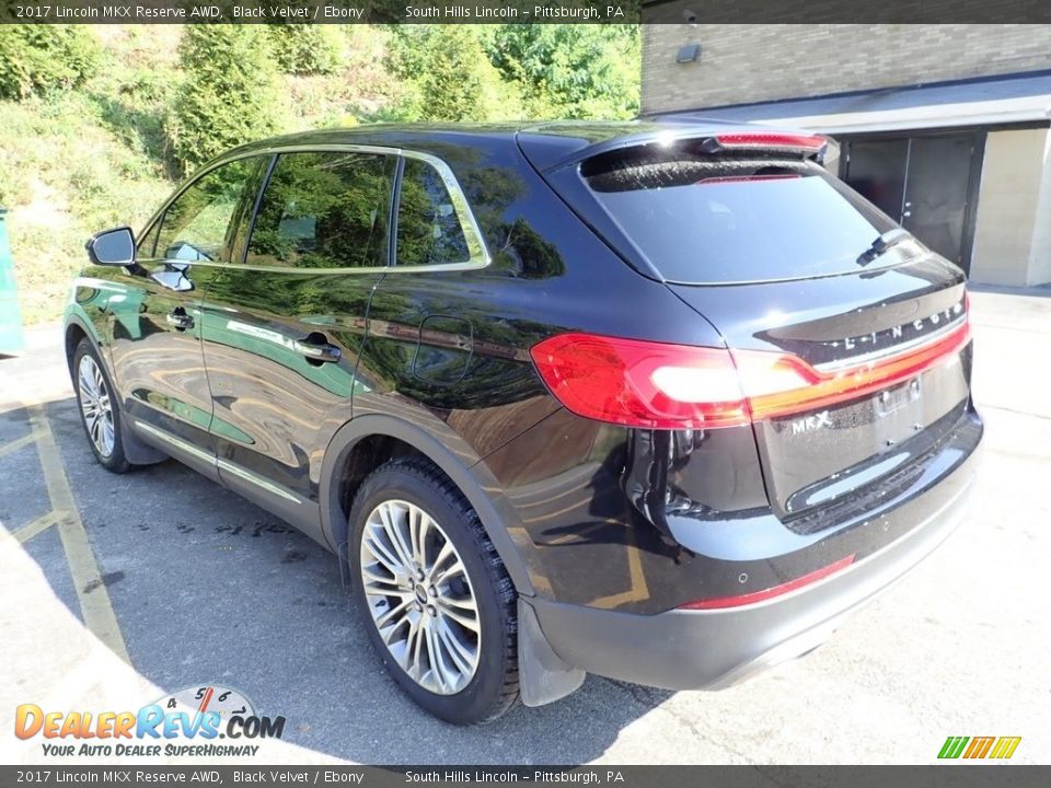 2017 Lincoln MKX Reserve AWD Black Velvet / Ebony Photo #2