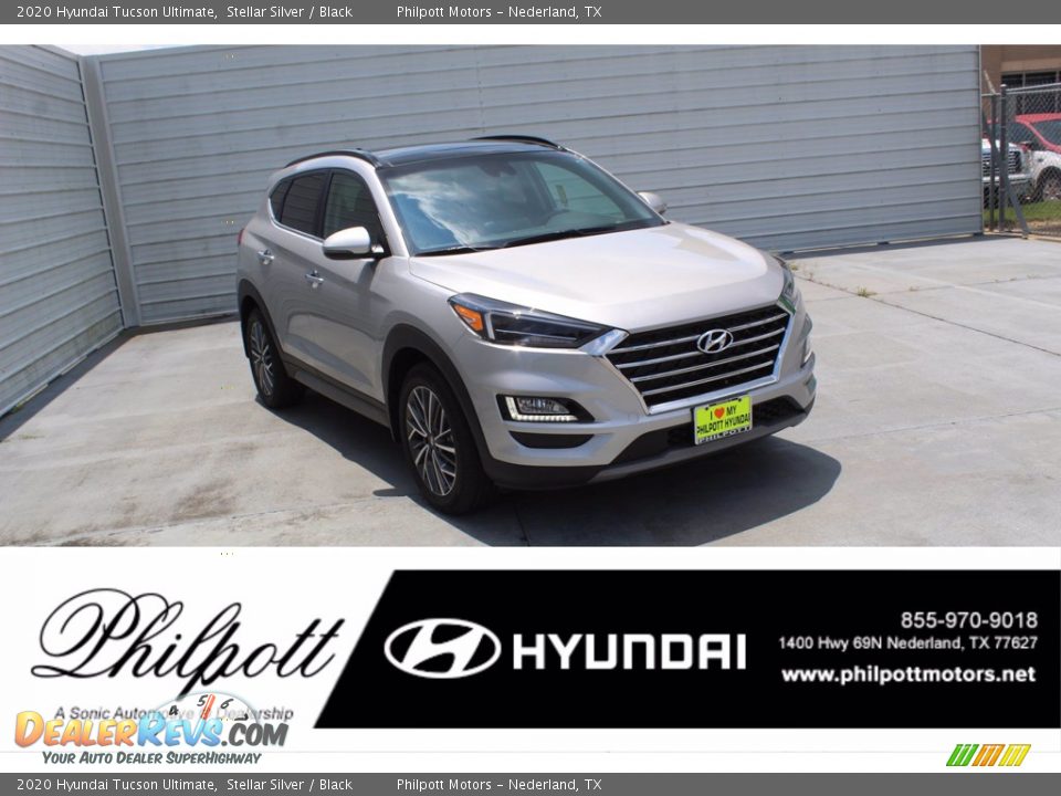2020 Hyundai Tucson Ultimate Stellar Silver / Black Photo #1