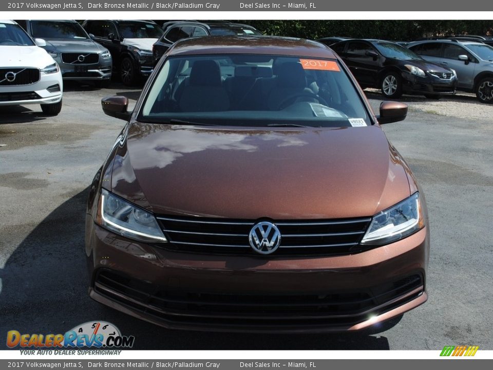 2017 Volkswagen Jetta S Dark Bronze Metallic / Black/Palladium Gray Photo #3