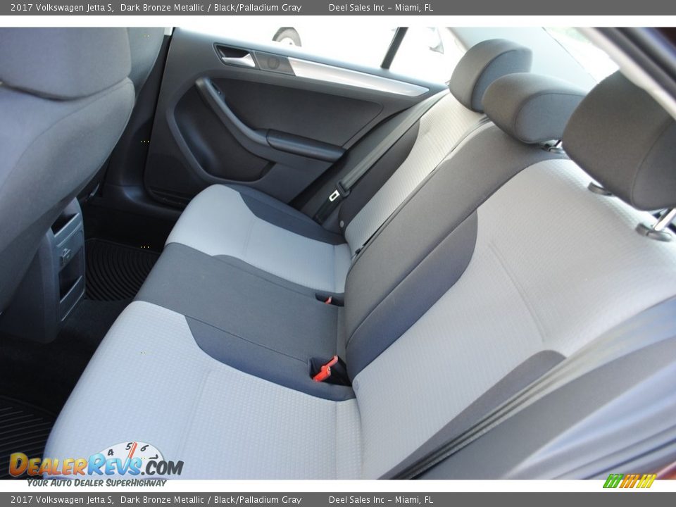 2017 Volkswagen Jetta S Dark Bronze Metallic / Black/Palladium Gray Photo #12