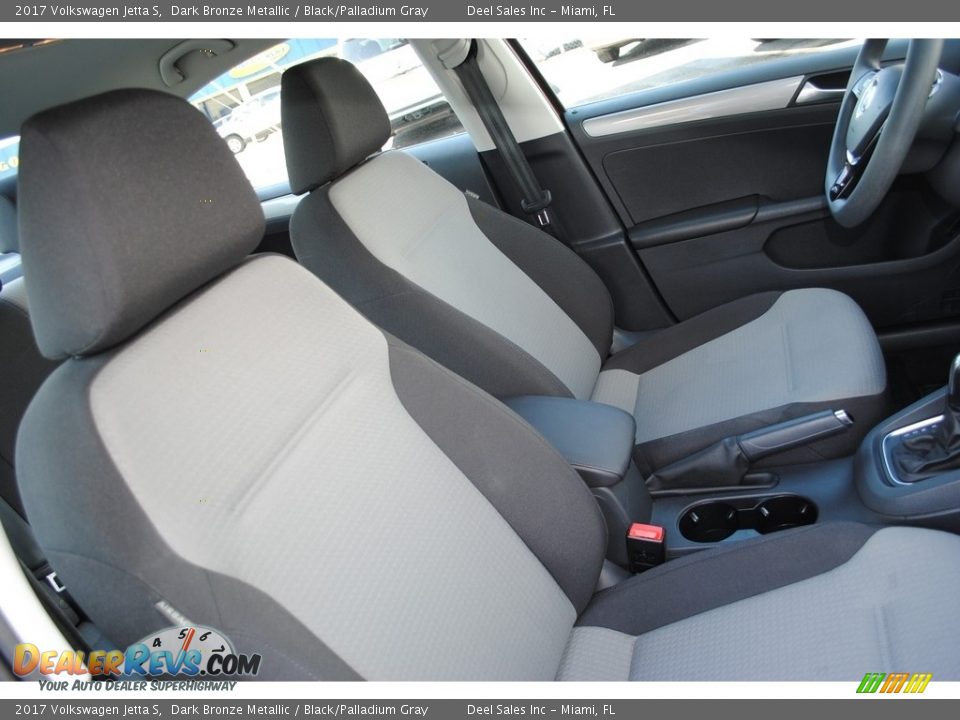 2017 Volkswagen Jetta S Dark Bronze Metallic / Black/Palladium Gray Photo #18