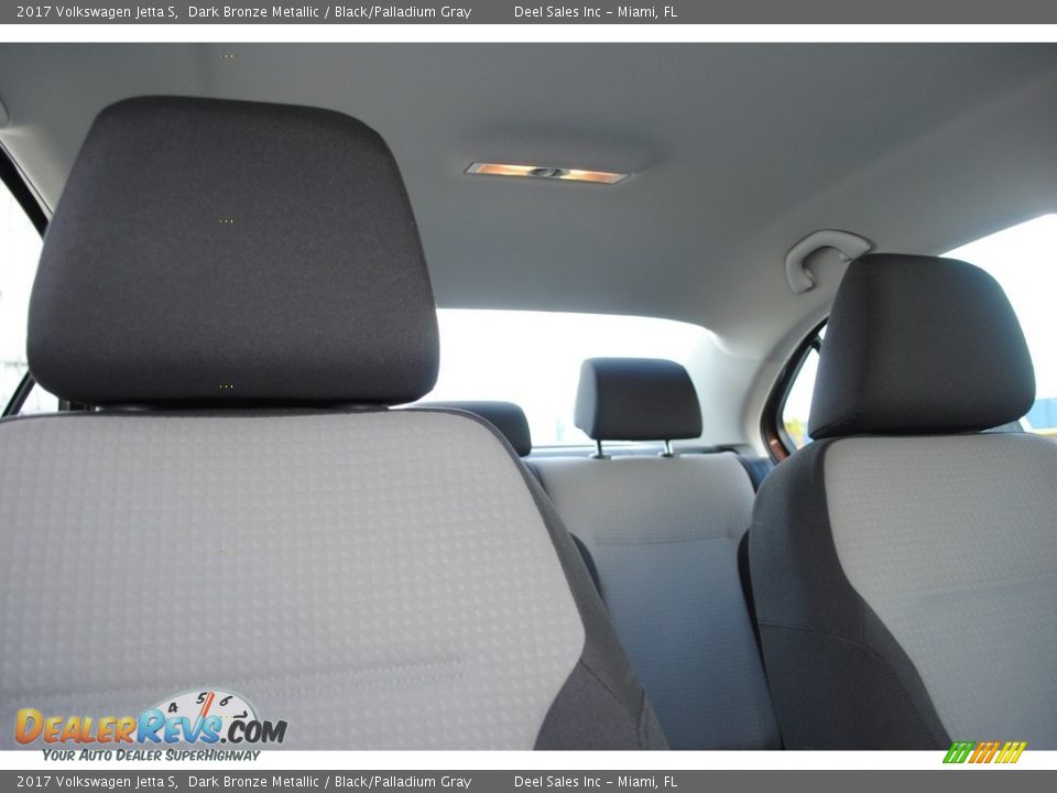 2017 Volkswagen Jetta S Dark Bronze Metallic / Black/Palladium Gray Photo #19