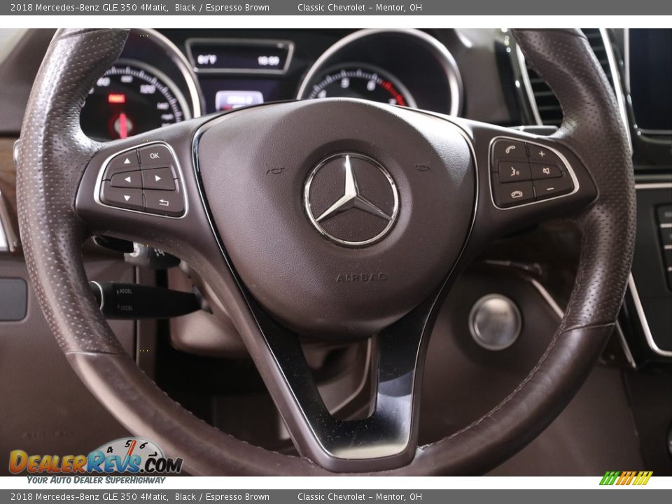 2018 Mercedes-Benz GLE 350 4Matic Steering Wheel Photo #7