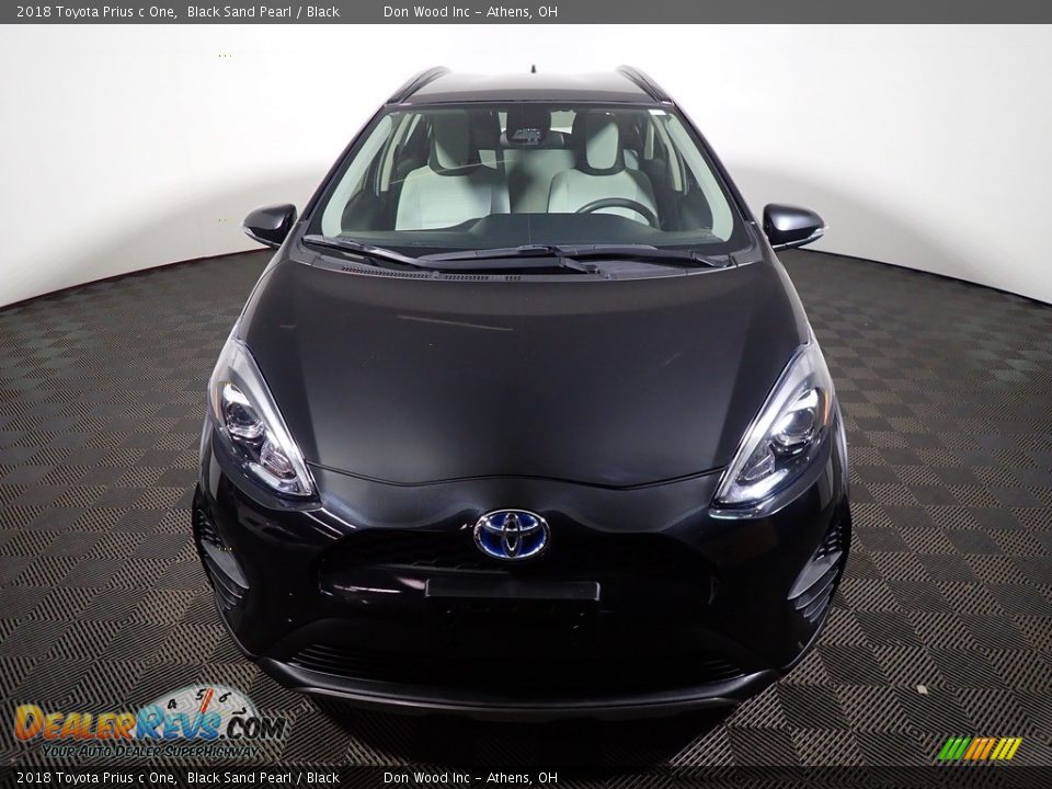 2018 Toyota Prius c One Black Sand Pearl / Black Photo #12