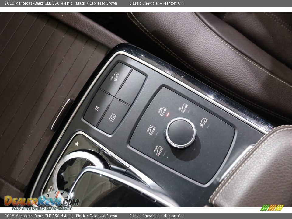 2018 Mercedes-Benz GLE 350 4Matic Black / Espresso Brown Photo #16