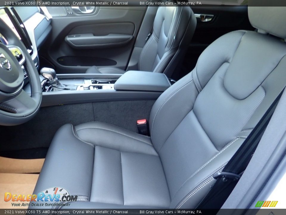 Front Seat of 2021 Volvo XC60 T5 AWD Inscription Photo #8