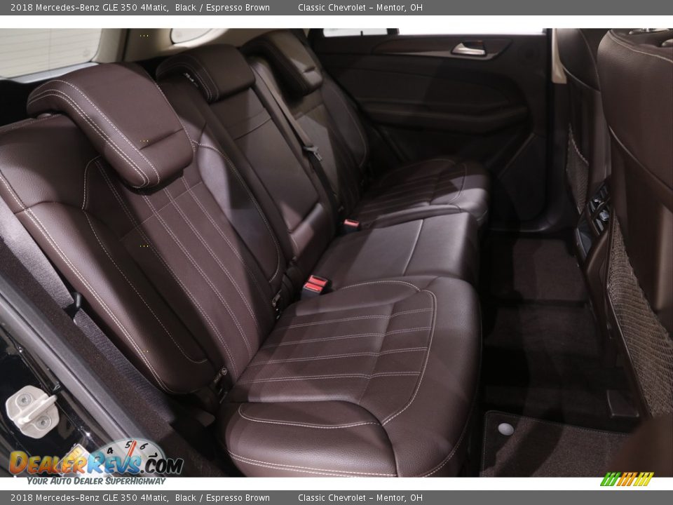 Rear Seat of 2018 Mercedes-Benz GLE 350 4Matic Photo #18