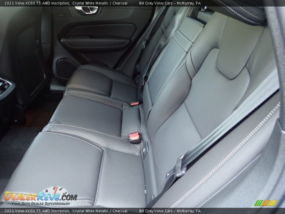 Rear Seat of 2021 Volvo XC60 T5 AWD Inscription Photo #9
