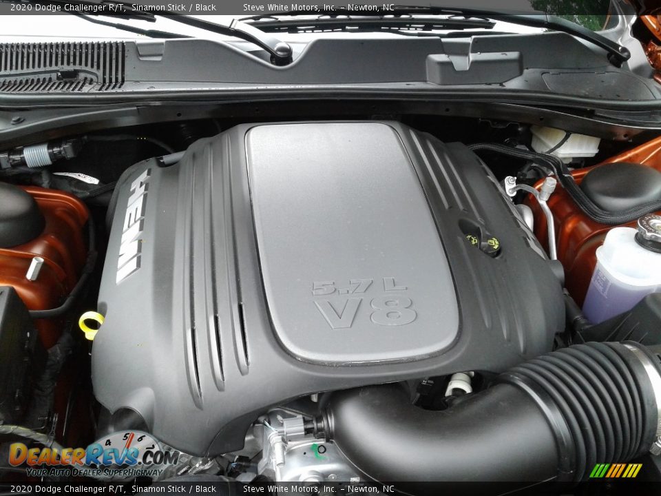 2020 Dodge Challenger R/T 5.7 Liter HEMI OHV 16-Valve VVT MDS V8 Engine Photo #9