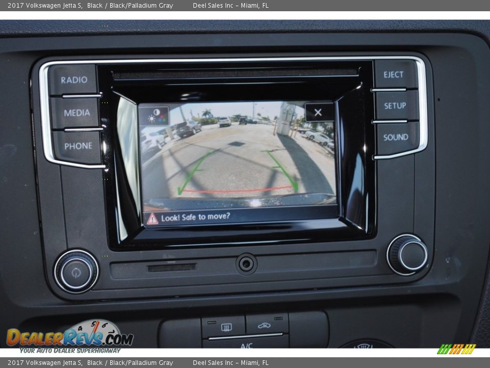 2017 Volkswagen Jetta S Black / Black/Palladium Gray Photo #15
