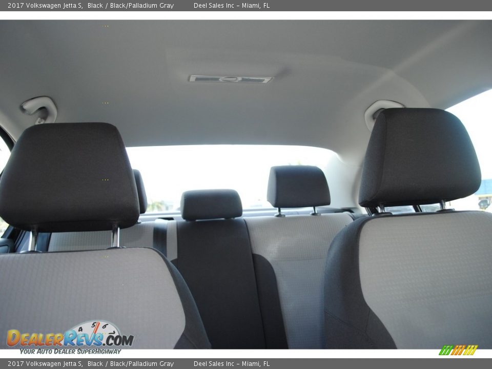 2017 Volkswagen Jetta S Black / Black/Palladium Gray Photo #18