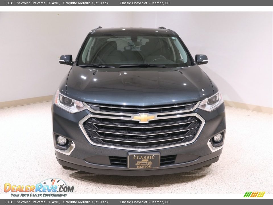 2018 Chevrolet Traverse LT AWD Graphite Metallic / Jet Black Photo #2
