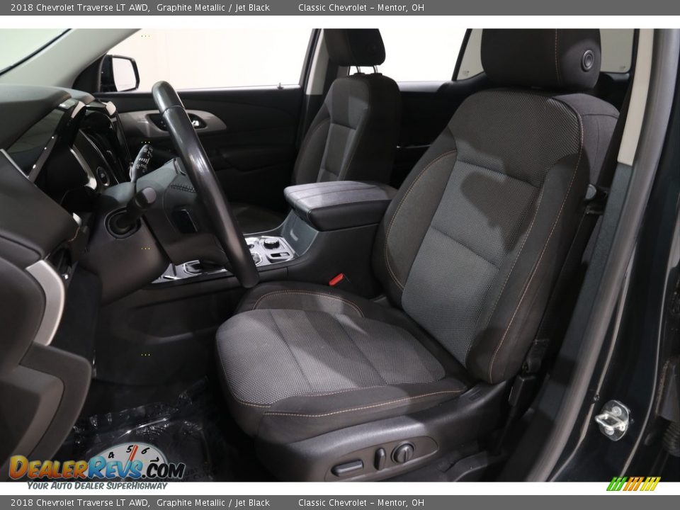 2018 Chevrolet Traverse LT AWD Graphite Metallic / Jet Black Photo #5
