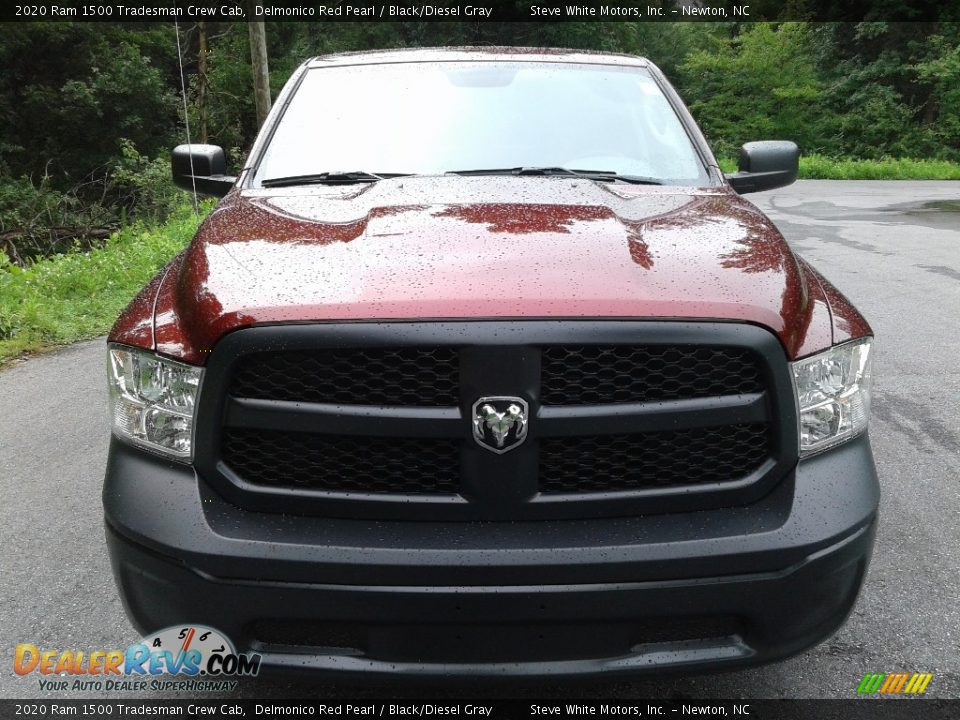 2020 Ram 1500 Tradesman Crew Cab Delmonico Red Pearl / Black/Diesel Gray Photo #3
