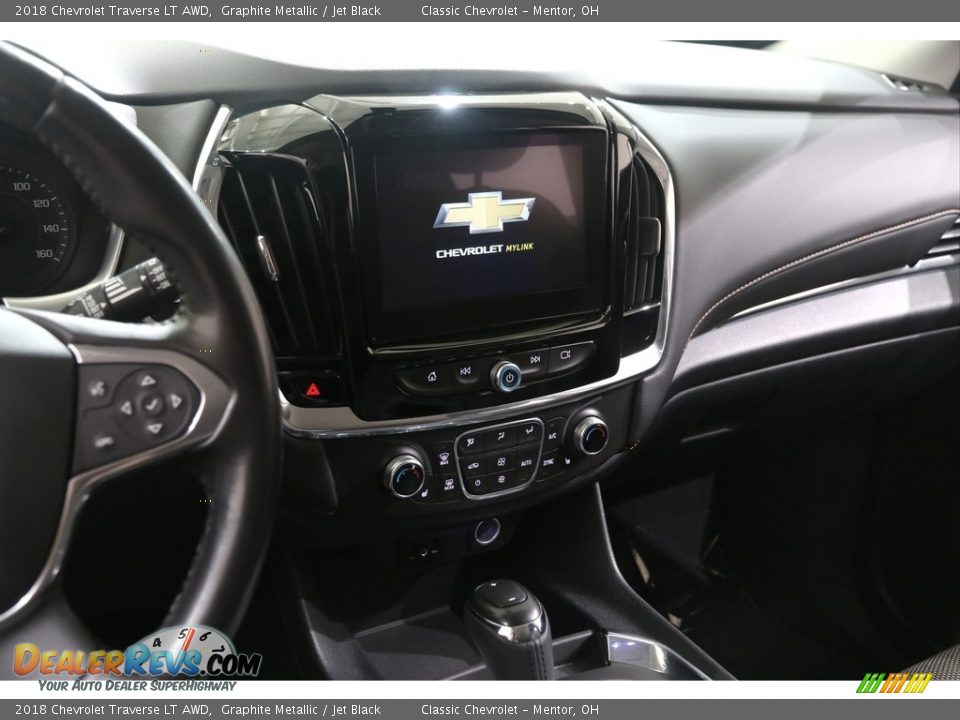 2018 Chevrolet Traverse LT AWD Graphite Metallic / Jet Black Photo #9
