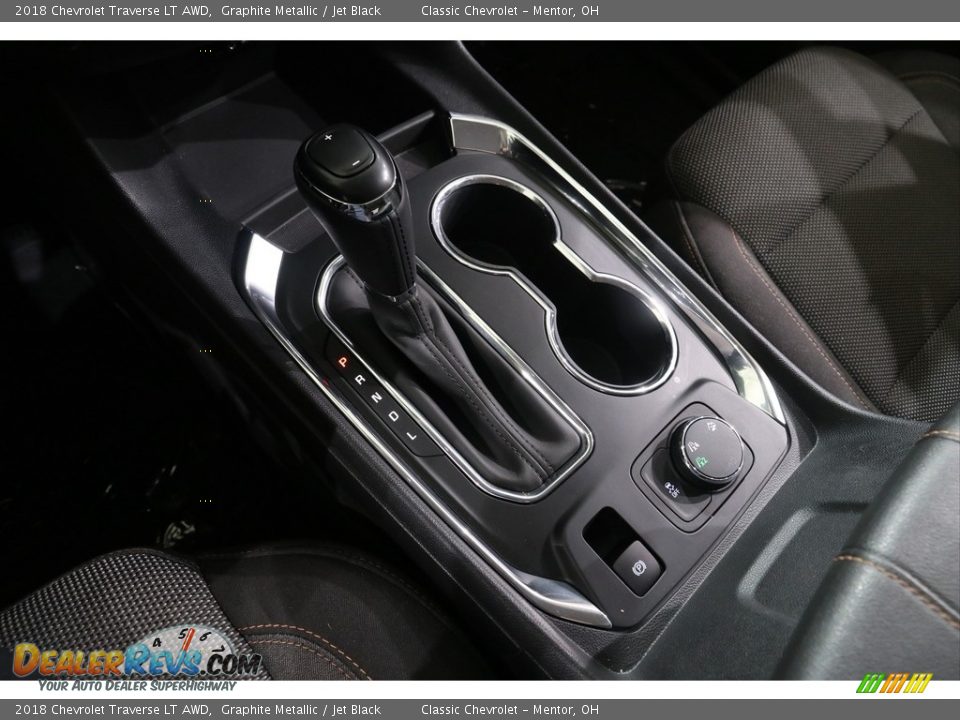 2018 Chevrolet Traverse LT AWD Graphite Metallic / Jet Black Photo #13