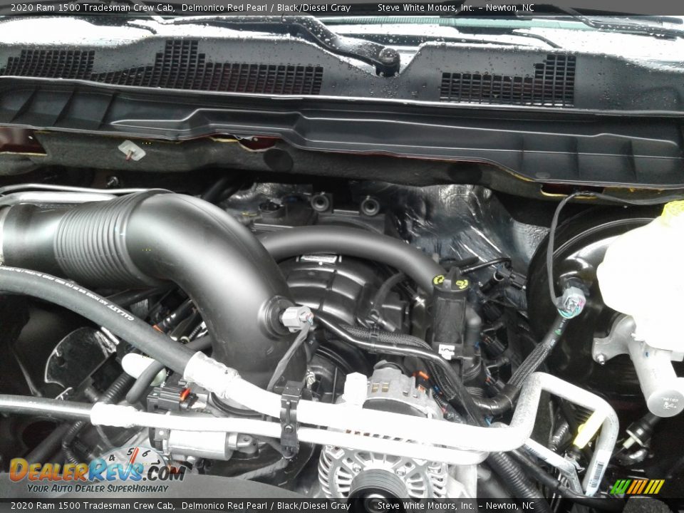 2020 Ram 1500 Tradesman Crew Cab Delmonico Red Pearl / Black/Diesel Gray Photo #10
