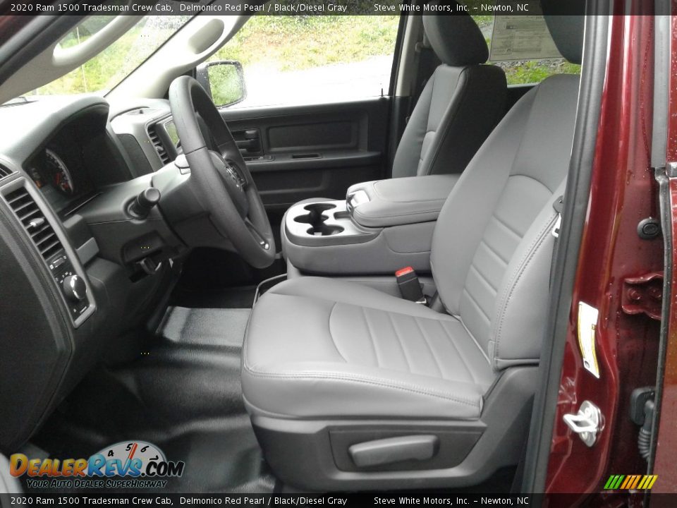 2020 Ram 1500 Tradesman Crew Cab Delmonico Red Pearl / Black/Diesel Gray Photo #11