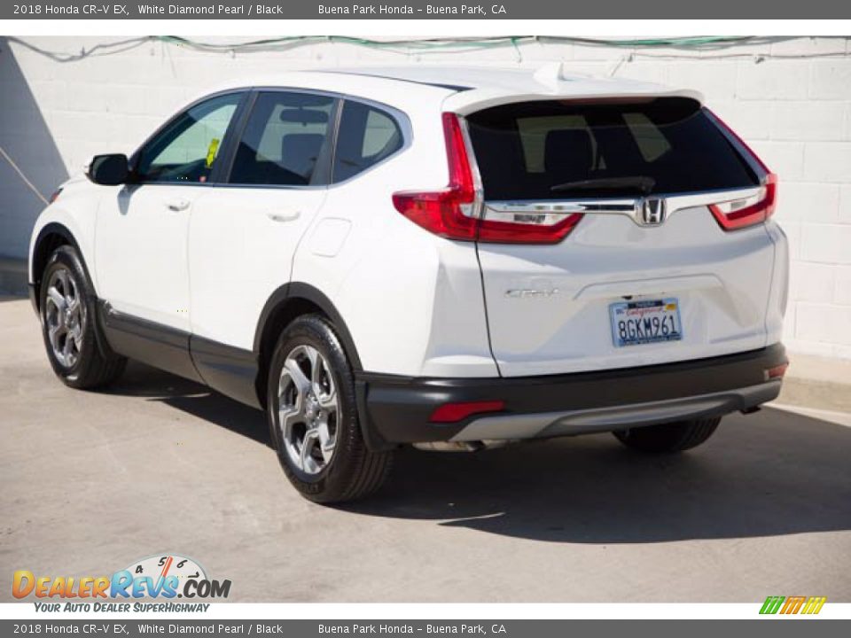 2018 Honda CR-V EX White Diamond Pearl / Black Photo #2