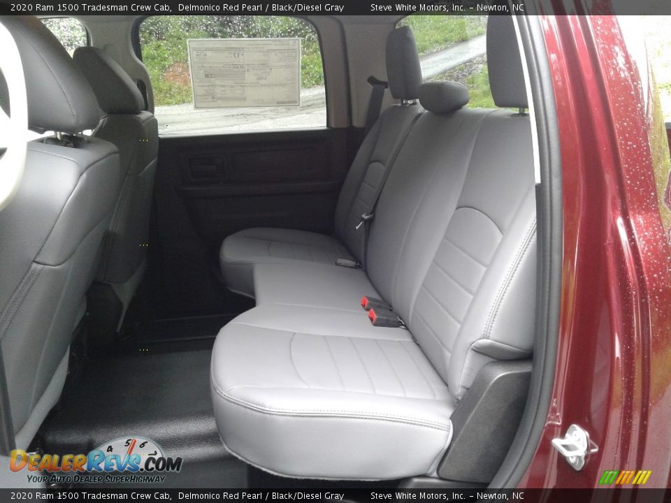 2020 Ram 1500 Tradesman Crew Cab Delmonico Red Pearl / Black/Diesel Gray Photo #13