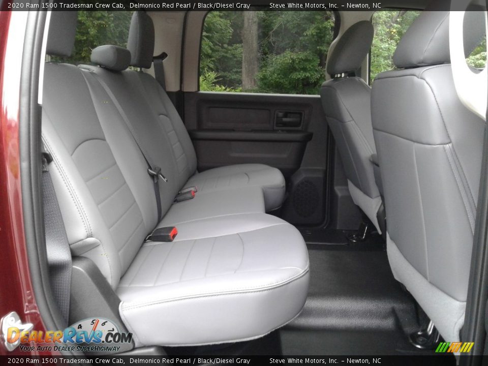 2020 Ram 1500 Tradesman Crew Cab Delmonico Red Pearl / Black/Diesel Gray Photo #15