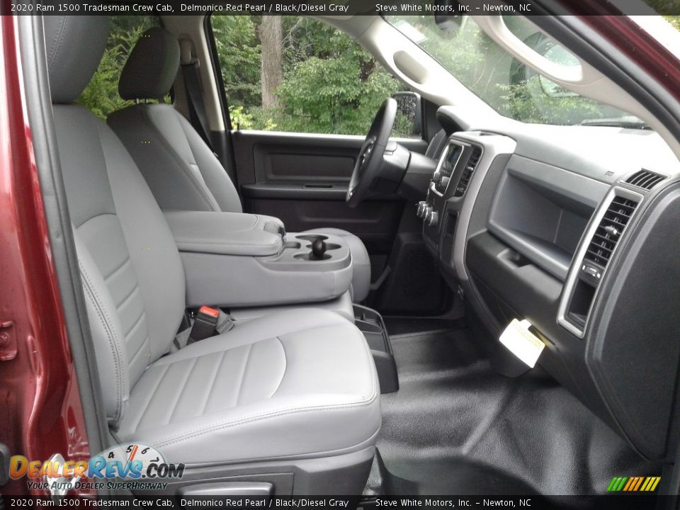 2020 Ram 1500 Tradesman Crew Cab Delmonico Red Pearl / Black/Diesel Gray Photo #16