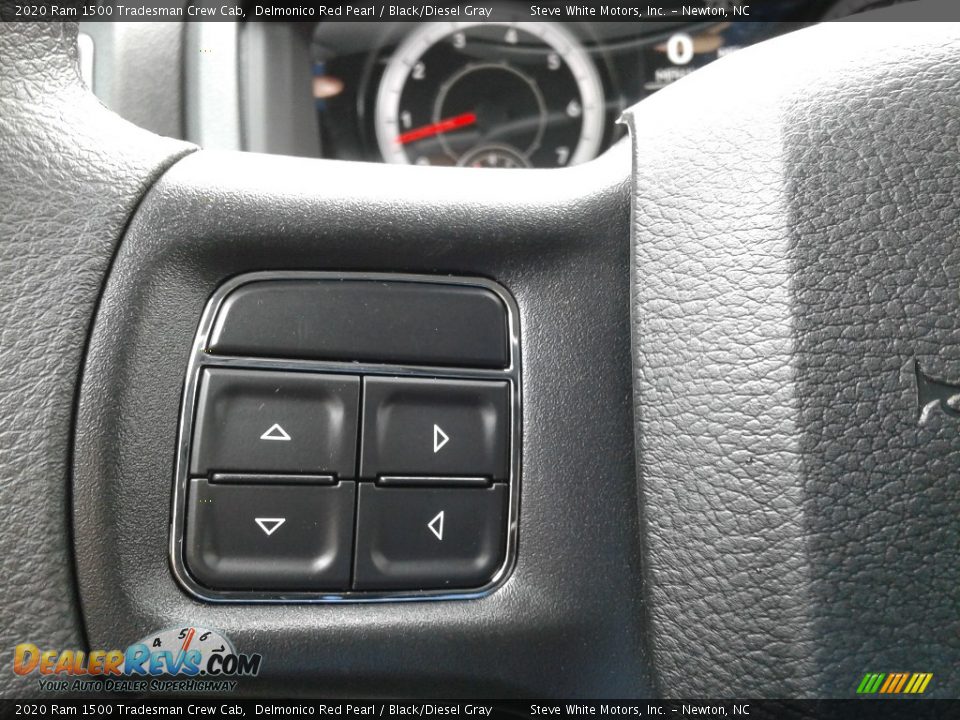 2020 Ram 1500 Tradesman Crew Cab Delmonico Red Pearl / Black/Diesel Gray Photo #18