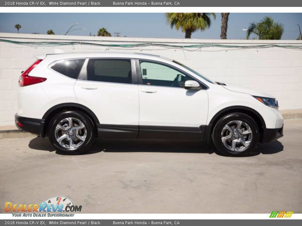 2018 Honda CR-V EX White Diamond Pearl / Black Photo #10