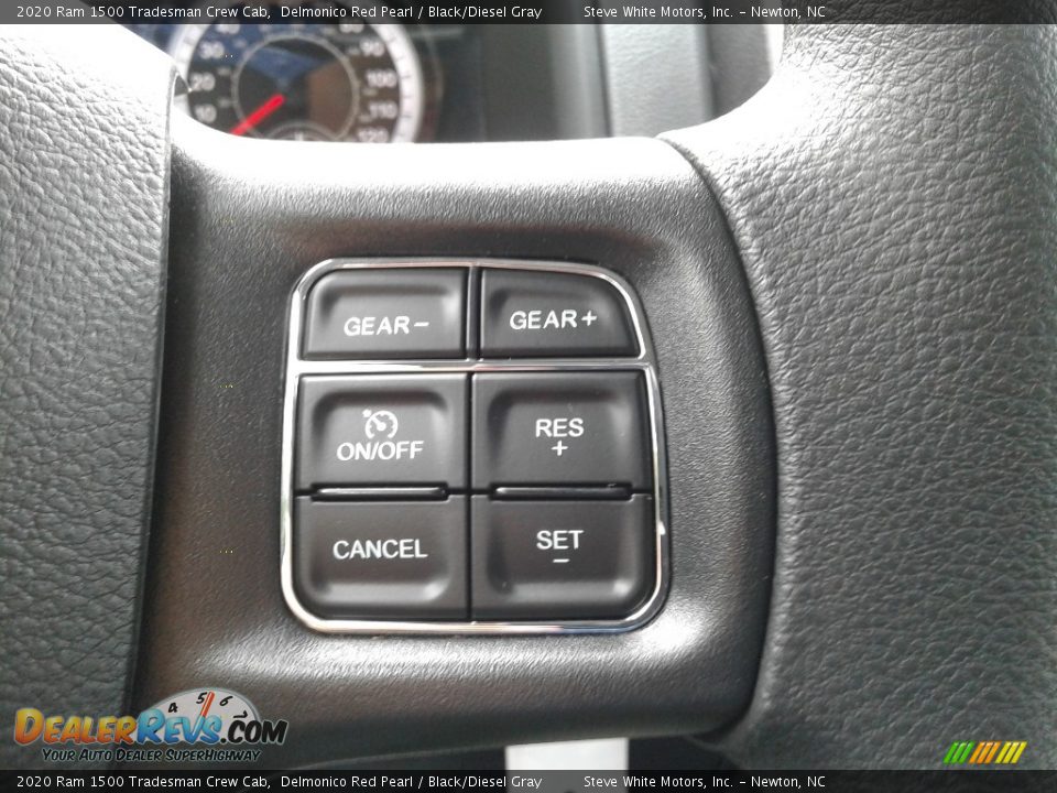 2020 Ram 1500 Tradesman Crew Cab Delmonico Red Pearl / Black/Diesel Gray Photo #19