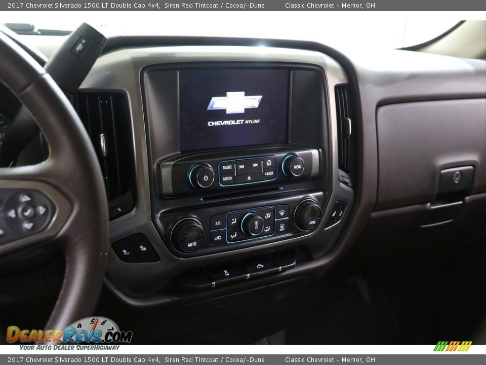 2017 Chevrolet Silverado 1500 LT Double Cab 4x4 Siren Red Tintcoat / Cocoa/­Dune Photo #10