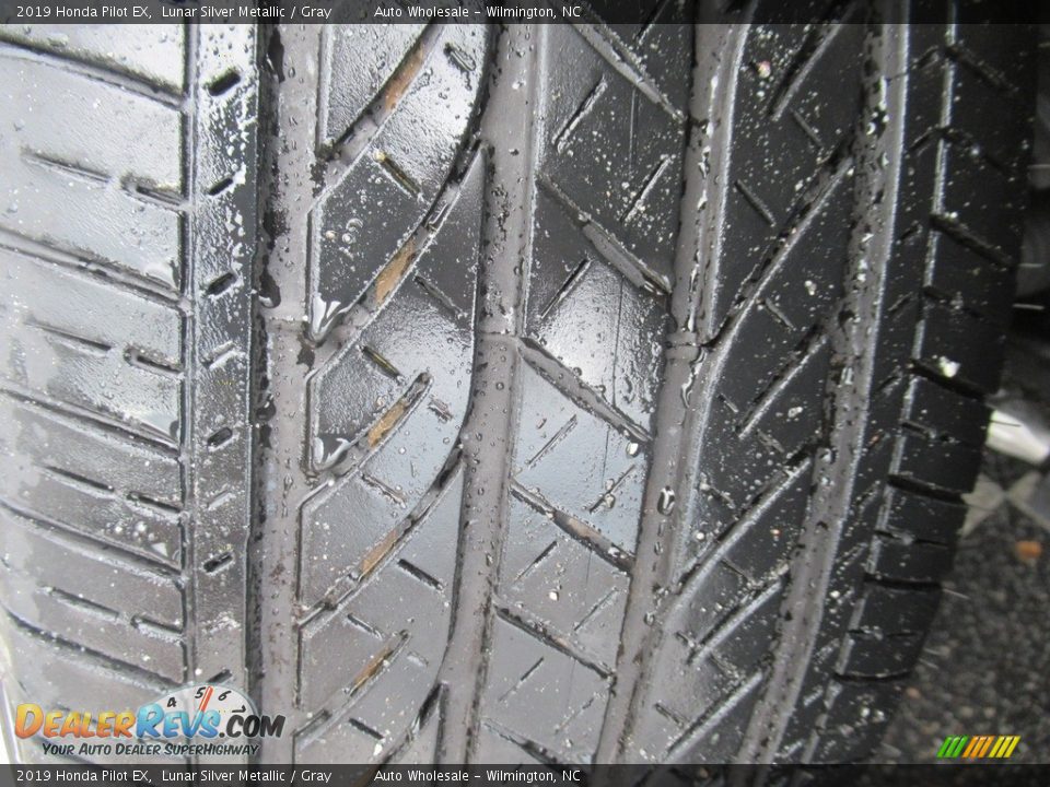 2019 Honda Pilot EX Lunar Silver Metallic / Gray Photo #9