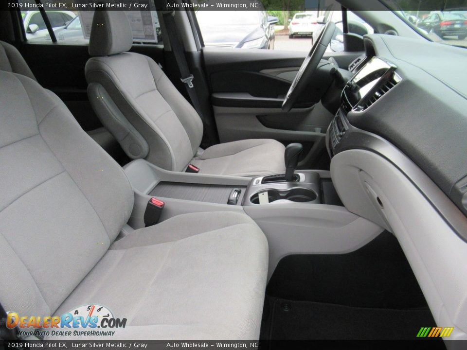 2019 Honda Pilot EX Lunar Silver Metallic / Gray Photo #13