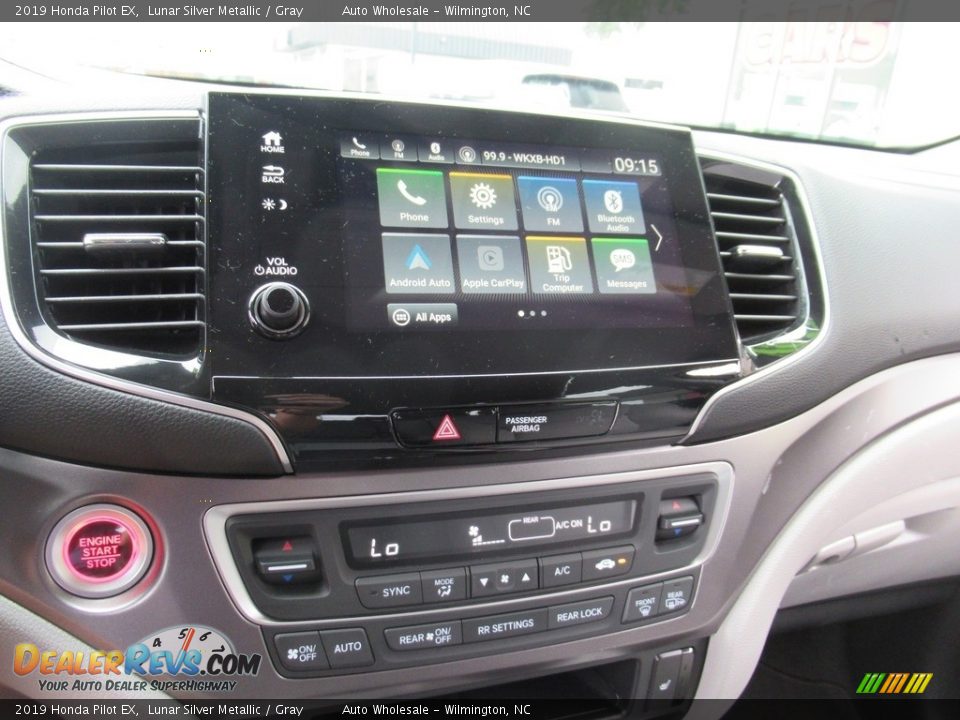 2019 Honda Pilot EX Lunar Silver Metallic / Gray Photo #18